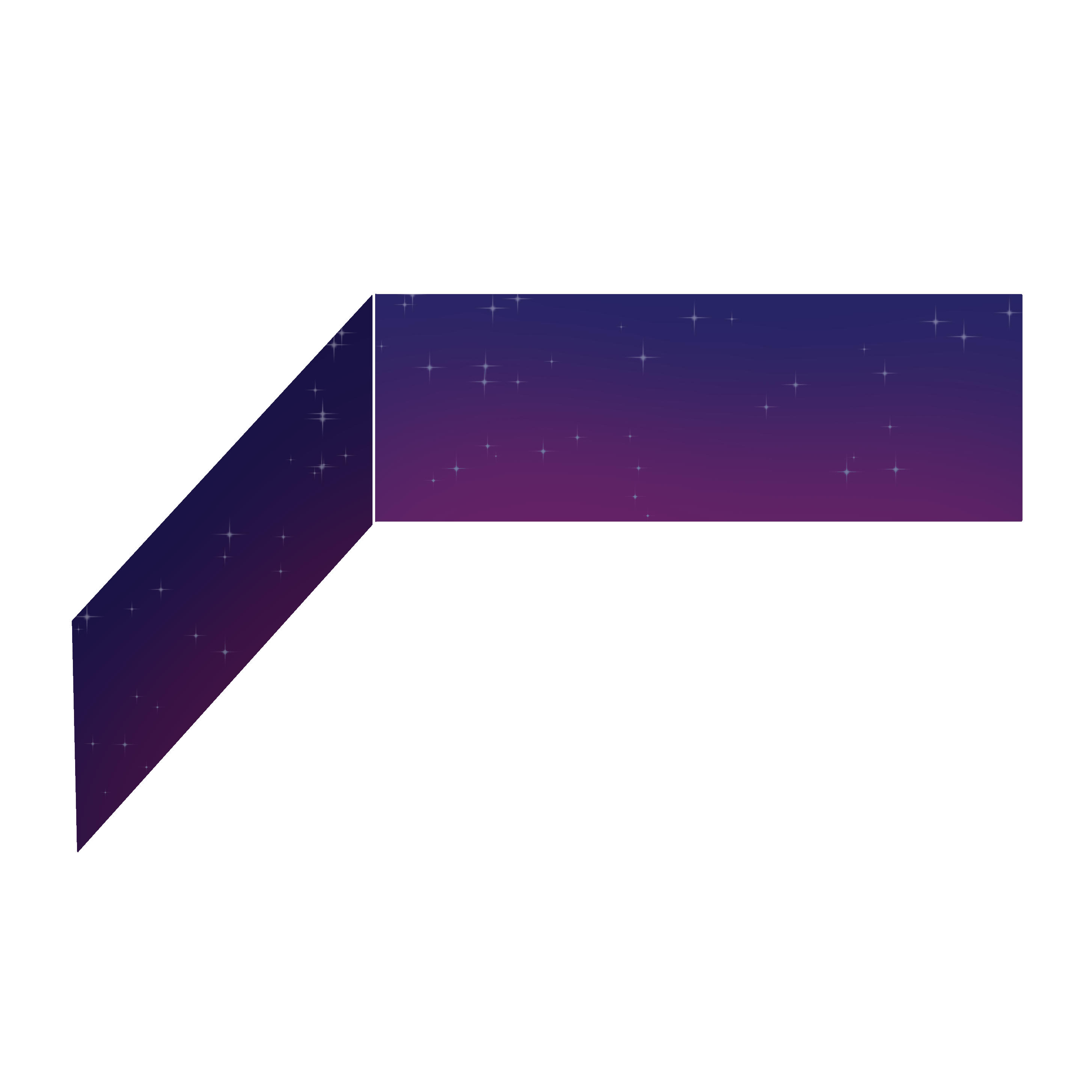 [HOME] Starry Wallpaper (purple gradient)