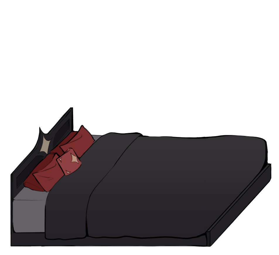 Fancy Bed: Red