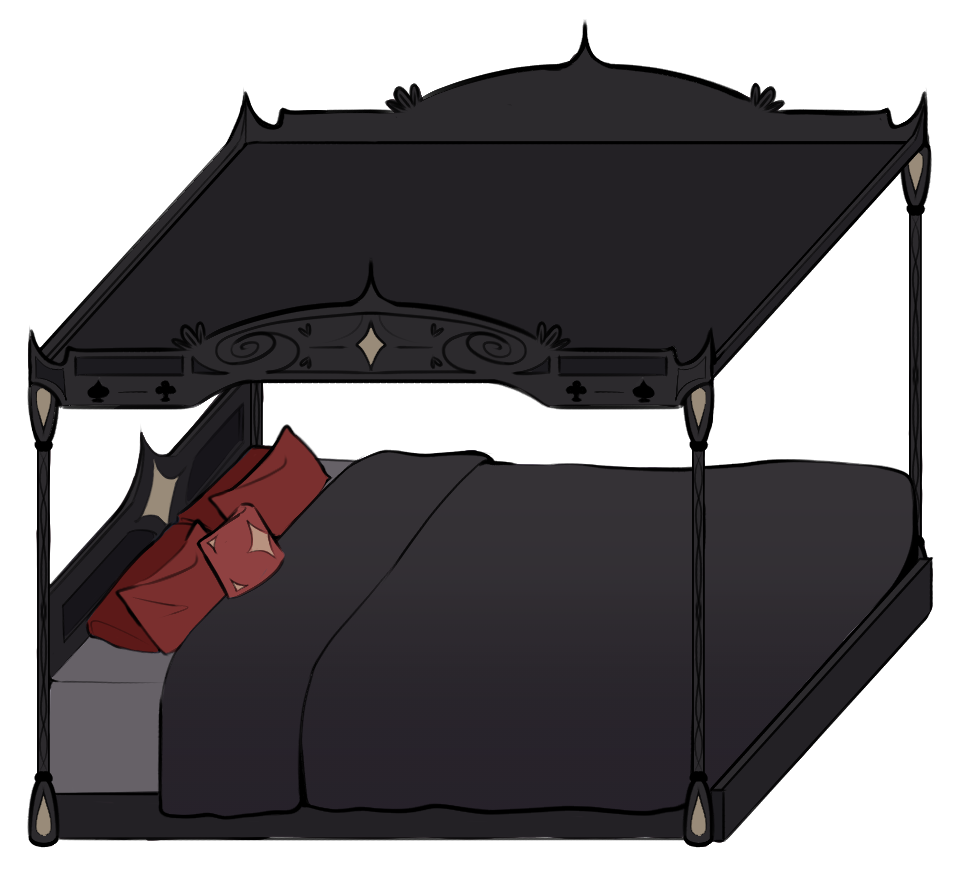 4-Frame-Bed: Red