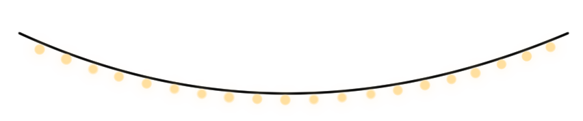 String Lights: Horizontal