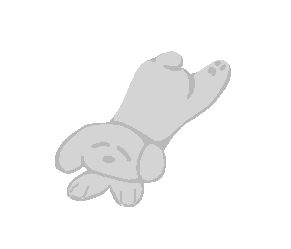 [HOME] Aiko's Plush (cool grey)
