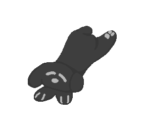 [HOME] Aiko's Plush (charcoal)