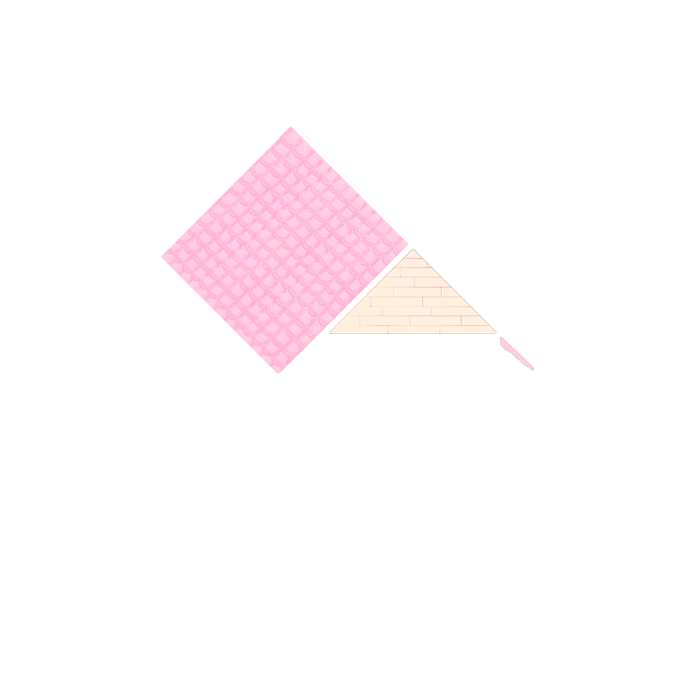 [HOUSE] Shingle Roofing: Pink