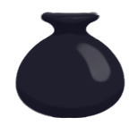 Dark Gourd Vase