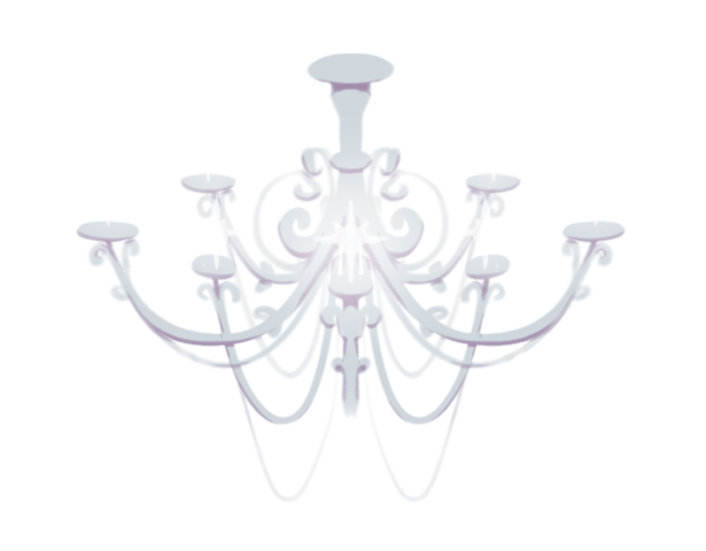 Silver Chandelier
