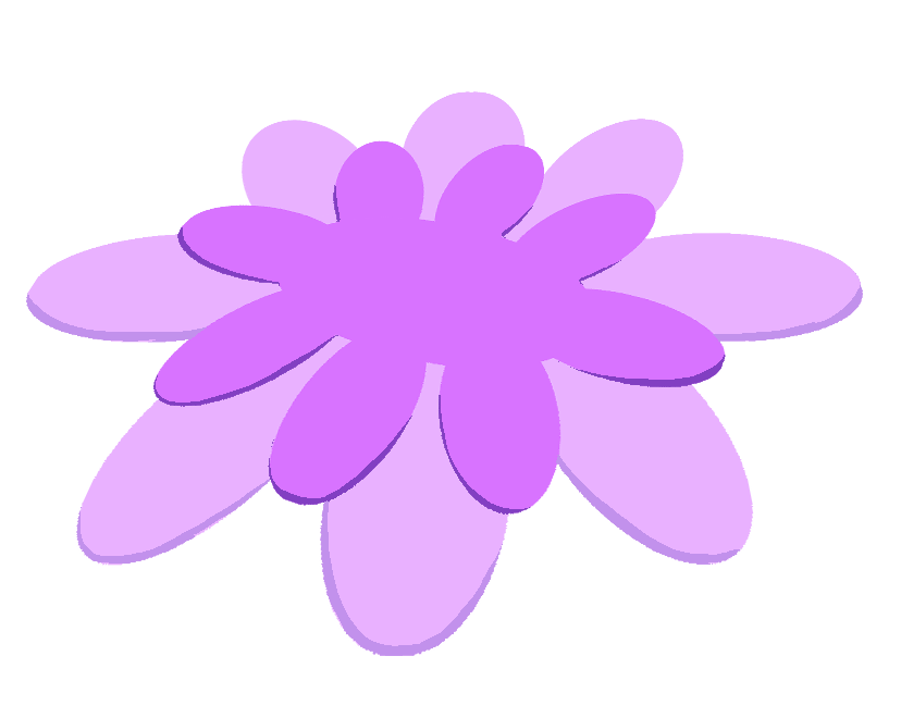 [HOME] Splat Rug (Purple)