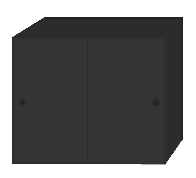 [HOME] Standing Wardrobe (Charcoal)
