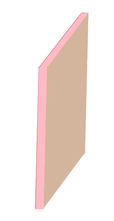 [HOME] Wall Partition (Cream Plain)